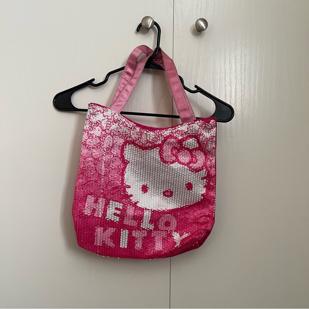 Hello kitty sequence tote bag - Picture 2 of 2